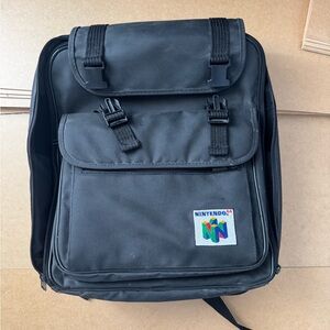 Rare Nintendo N64 carrying case backpack HTF